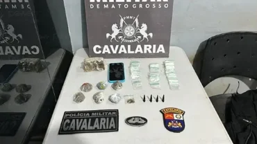 PM fecha ponto de tráfico e detém quatro suspeitos em Nova Mutum