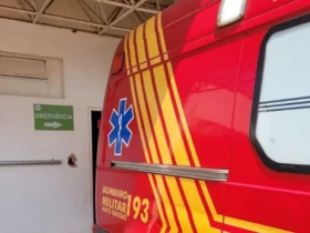 Jovem fica gravemente ferido em colisão de moto e carro em Sinop