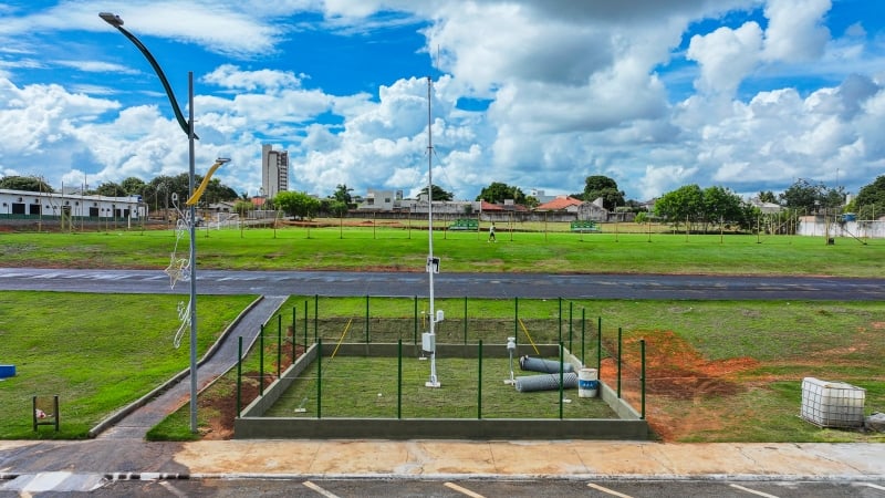 Em parceria com o Inmet, Prefeitura de Lucas do Rio Verde implanta a primeira estação meteorológica automática do município