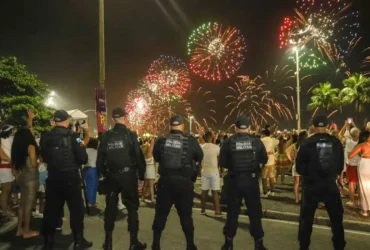 Reconhecimento facial reforça segurança no réveillon do rio