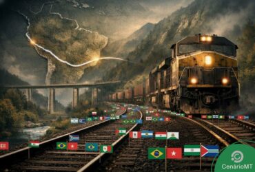 China planeja ferrovia bioceânica insana de 4.500 km cortando Bahia, Goiás, Mato Grosso, Amazônia e Andes até porto no Peru, para encurtar rota de grãos e minério ao Pacífico e chacoalhar o mapa do Brasil