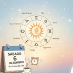 horóscopo para sábado, 6 de dezembro