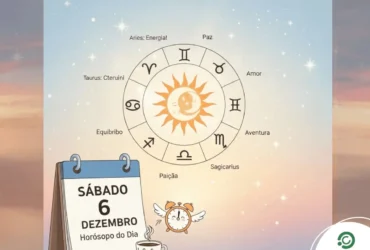 horóscopo para sábado, 6 de dezembro