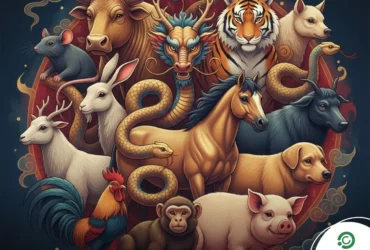 Ilustração simbólica representa o início de 2026 e a atitude de cada signo no horóscopo chinês