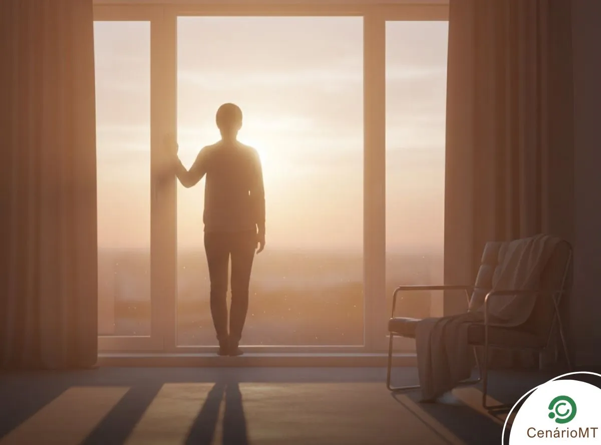 Imagem simbólica de reflexão no último dia do ano