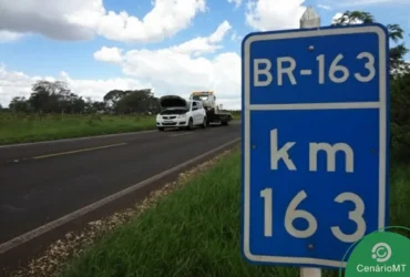 BR-163 tem um veículo em pane a cada 11 minutos durante feriado de Natal