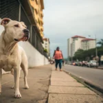 Bombeiros capturam pitbull após ataques em área pública de Nova Mutum