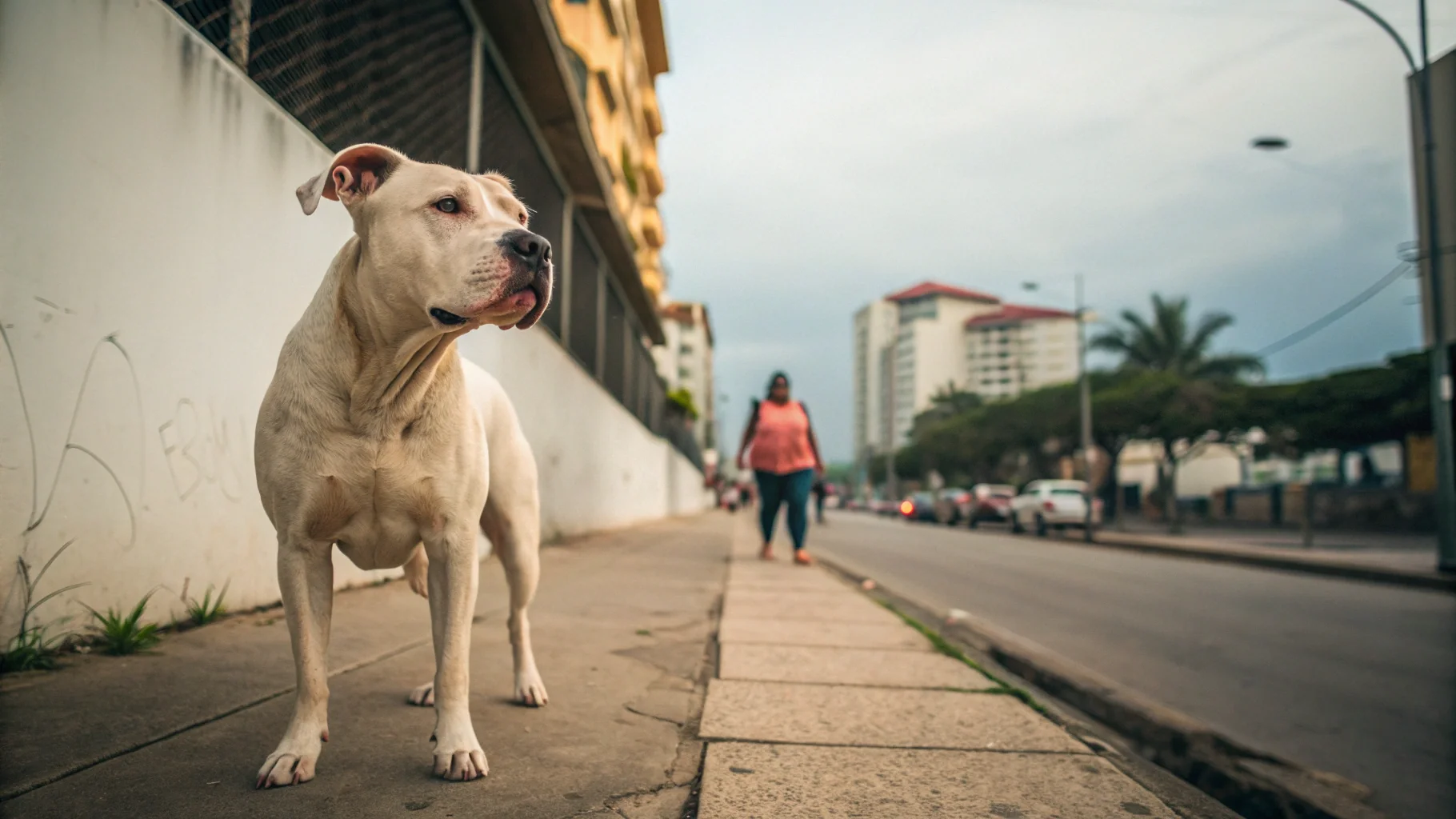 Bombeiros capturam pitbull após ataques em área pública de Nova Mutum