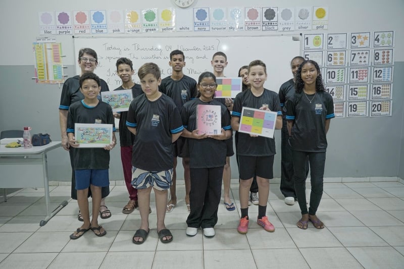 Projeto da Escola Municipal Cecília Meireles transforma ensino de inglês com experiências lúdicas e culturais