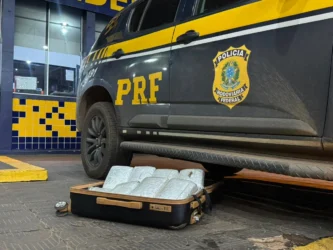 Homem é preso com 8,2 kg de skunk em fiscalização da PRF em Rondonópolis