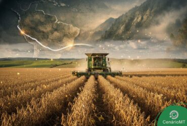 Lavoura de soja em Mato Grosso, epicentro do debate sobre incentivos fiscais e a Moratória da Soja