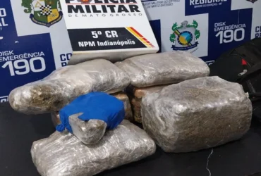 Homem é preso com 10 kg de supermaconha em Barra do Garças
