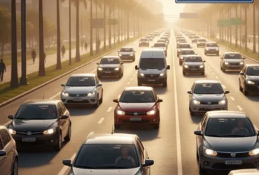 Motoristas seguem com atenção no trânsito durante a semana de 14 a 18 de janeiro.