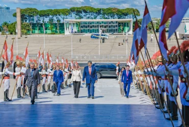 Presidente da República Bolivariana da Venezuela, Nicolás Maduro, Senhora Cilia Flores de Maduro, durante visita oficial ao Brasil. Palácio do Planalto - Brasília - DF.