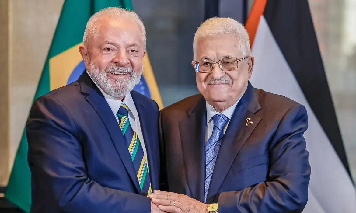 Gaza é foco de conversa entre Lula e Mahmoud Abbas sobre plano de paz