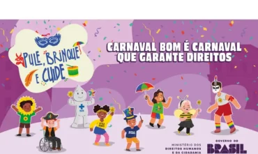 Carnaval mobiliza campanha nacional para proteger crianças e adolescentes