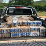 Ação do Juizado Ambiental de Cáceres apreende mais de 100 caixas de cerveja saqueadas