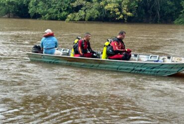 Bombeiros localizam corpo de mulher que se afogou no Rio Guariba apos dois dias de buscas -CenárioMT