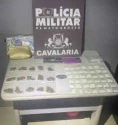 Tráfico de drogas em Nova Mutum leva à prisão de dupla