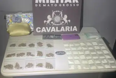 Tráfico de drogas em Nova Mutum leva à prisão de dupla