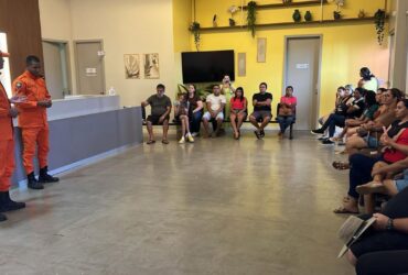Corpo de Bombeiros capacita pais e criancas do Centro Especializado em Sorriso -CenárioMT