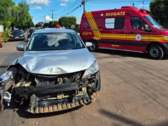 Dois acidentes de trânsito em menos de 24h em Sinop mobilizam Bombeiros