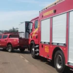 Incêndio em caminhão baú é contido na MT-449