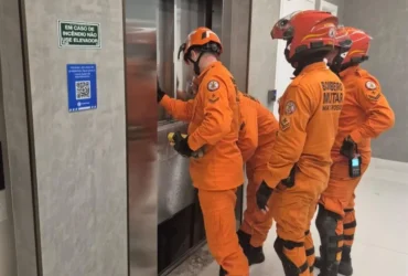 Resgate em elevador mobiliza Bombeiros em Sinop