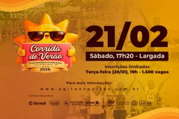 Corrida de Verão abre temporada de competições em Lucas do Rio Verde