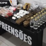 Operação Tolerância Zero apreende grande quantidade de drogas em São José do Rio Claro