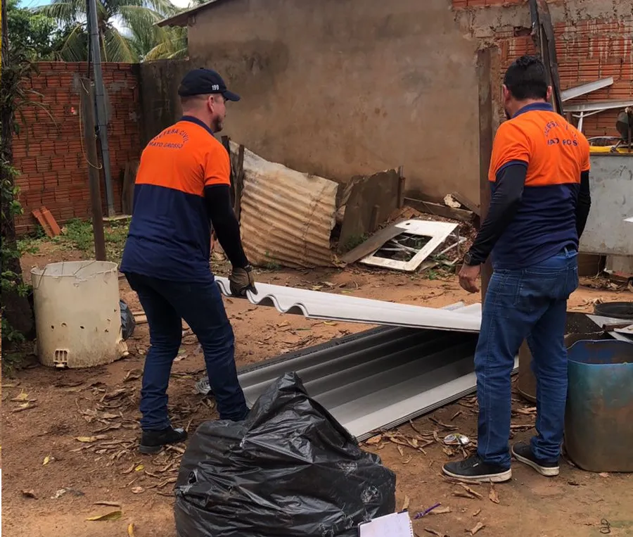 Defesa Civil envia ajuda após alagamento em São Pedro da Cipa