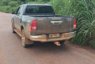 Faccionados sao presos em Juara apos tentarem atropelar policial com caminhonete furtada -CenárioMT