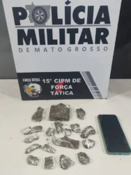 Adolescente apreendido com maconha em Várzea Grande