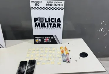 Força Tática prende dois homens com cocaína em Várzea Grande
