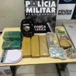 Força Tática prende dois por tráfico de drogas na Grande Cuiabá