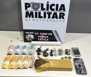 Força Tática prende dois por tráfico de drogas em Várzea Grande