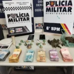 Força Tática prende dupla por tráfico de drogas em Cáceres