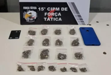 Força Tática prende homem com maconha em Várzea Grande