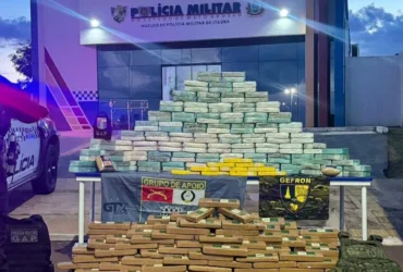 Apreensão de drogas em Itaúba soma 398 tabletes na BR-163