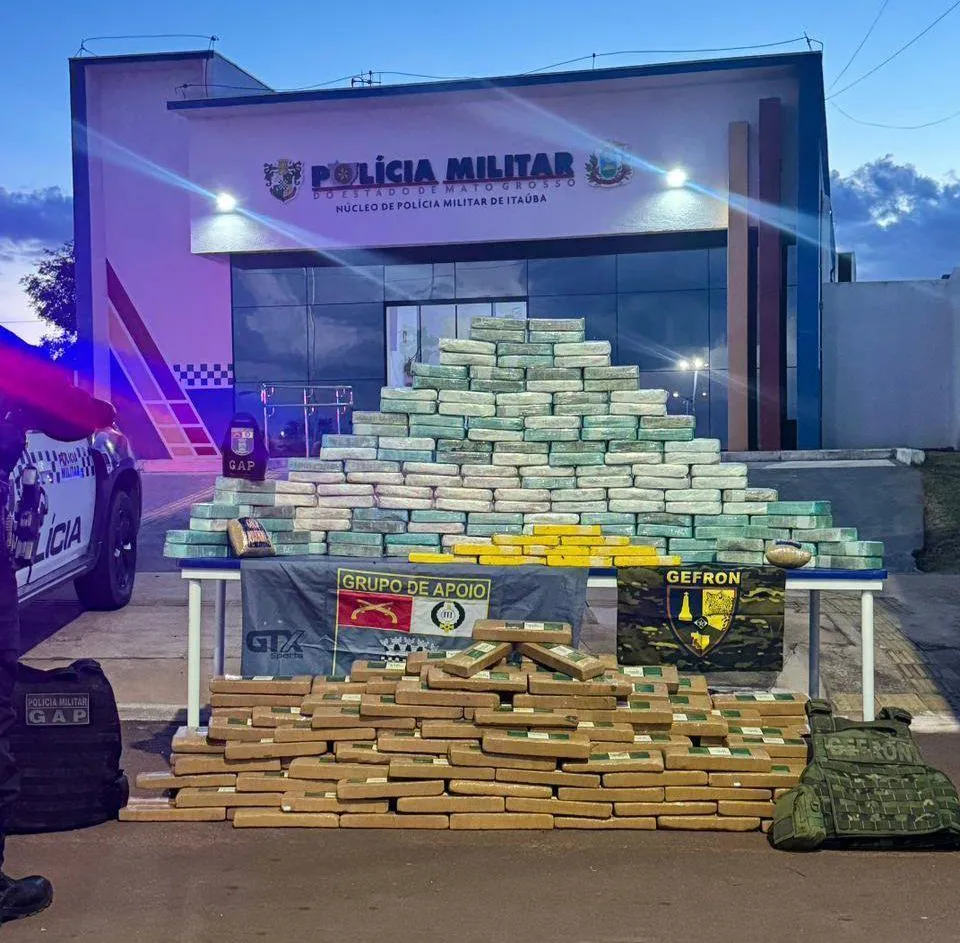 Gefron causa prejuízo de R$ 33,4 milhões ao crime organizado em MT