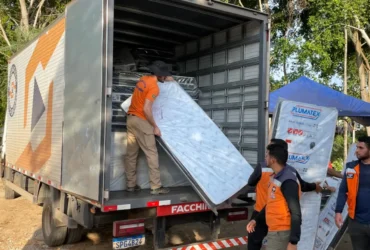 Auxílio emergencial em Cotriguaçu após chuvas intensas