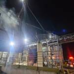 Incêndio atinge secador de grãos e mobiliza bombeiros por 12 horas em MT