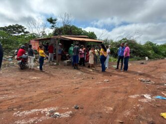Ministério Público realiza ação de escuta e orientação para catadores de recicláveis em Confresa