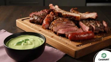 onfira essa deliciosa receita de Molho de Alho para Churrasco
