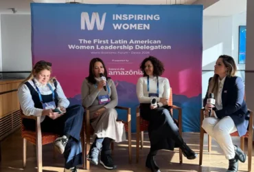 Banco da Amazônia apoia a Plataforma Mulheres Inspiradoras na realização da primeira delegação latino-americana de liderança feminina em Davos, durante o Fórum Econômico Mundial.