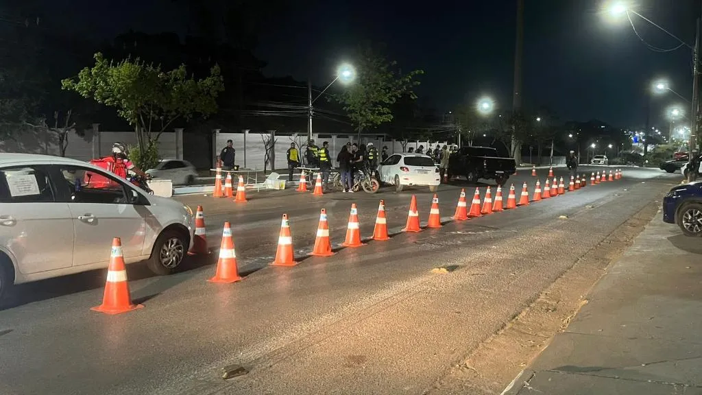 Operação Lei Seca em Cuiabá prende 10 motoristas