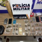 Prisão por tráfico de drogas em Confresa resulta em duas detenções