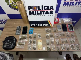 Prisão por tráfico de drogas em Confresa resulta em duas detenções