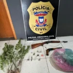 Apreensão em sítio de Paranaíta leva à prisão por tráfico de drogas