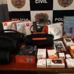 Operação 4G apura furto de eletrônicos em Canarana